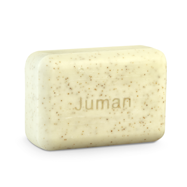 Exfoliating bar soap with Dead Sea minerals